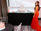 Sweet 16 Disco Candle Display Rental